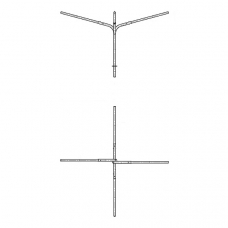 К7-1,0-1,0-5-1 кронштейн четырёхрожковый