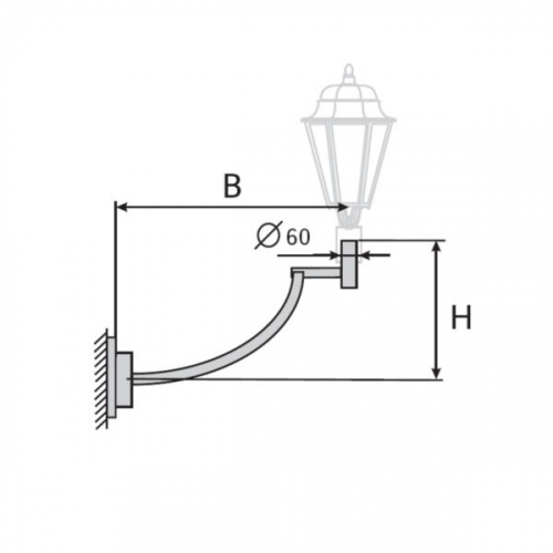 К41-0,8-1,5-12-5 кронштейн однорожковый