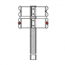 Дорожное ограждение 11МД-1,0-450 кДж У7